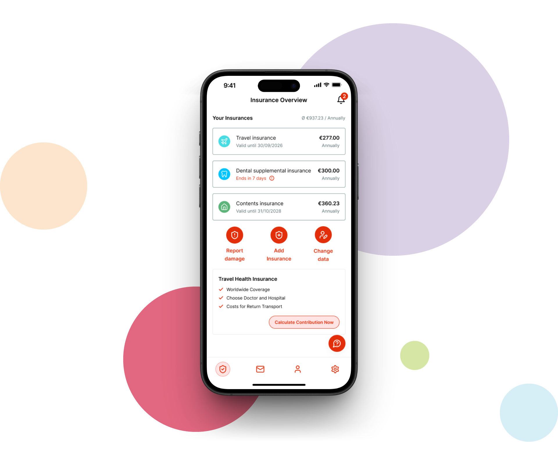 Screenshot Insurance Portal software | © Sopra Financial Technology